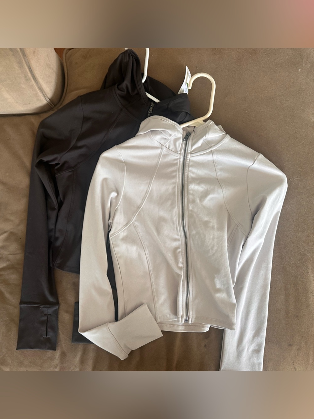 2 Gilly hicks athletic active jackets